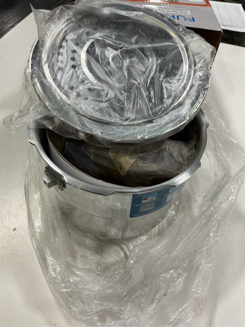Condition photo showing Good Condition for small pressure cooker, mini aluminum alloy pressure cooker with magnetic bottom, safety and durable compact pressure canner compatible for induction cookers and gas stoves (3l)