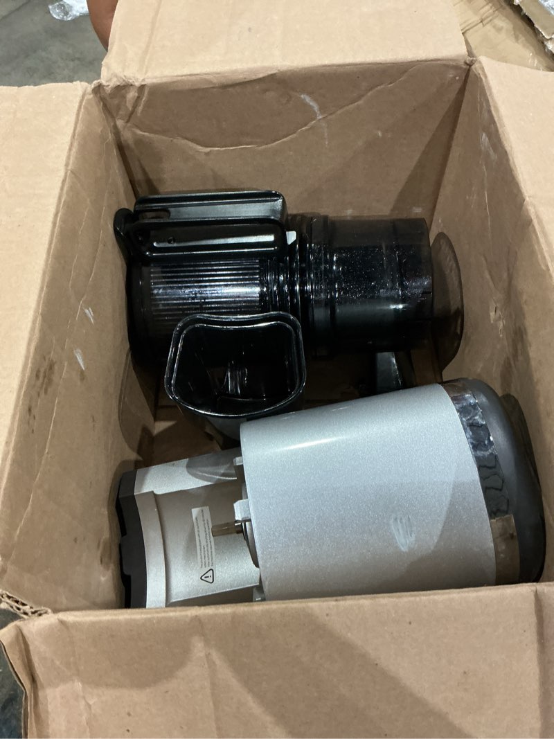 Condition photo showing As Is for cold press juicer, easy to clean