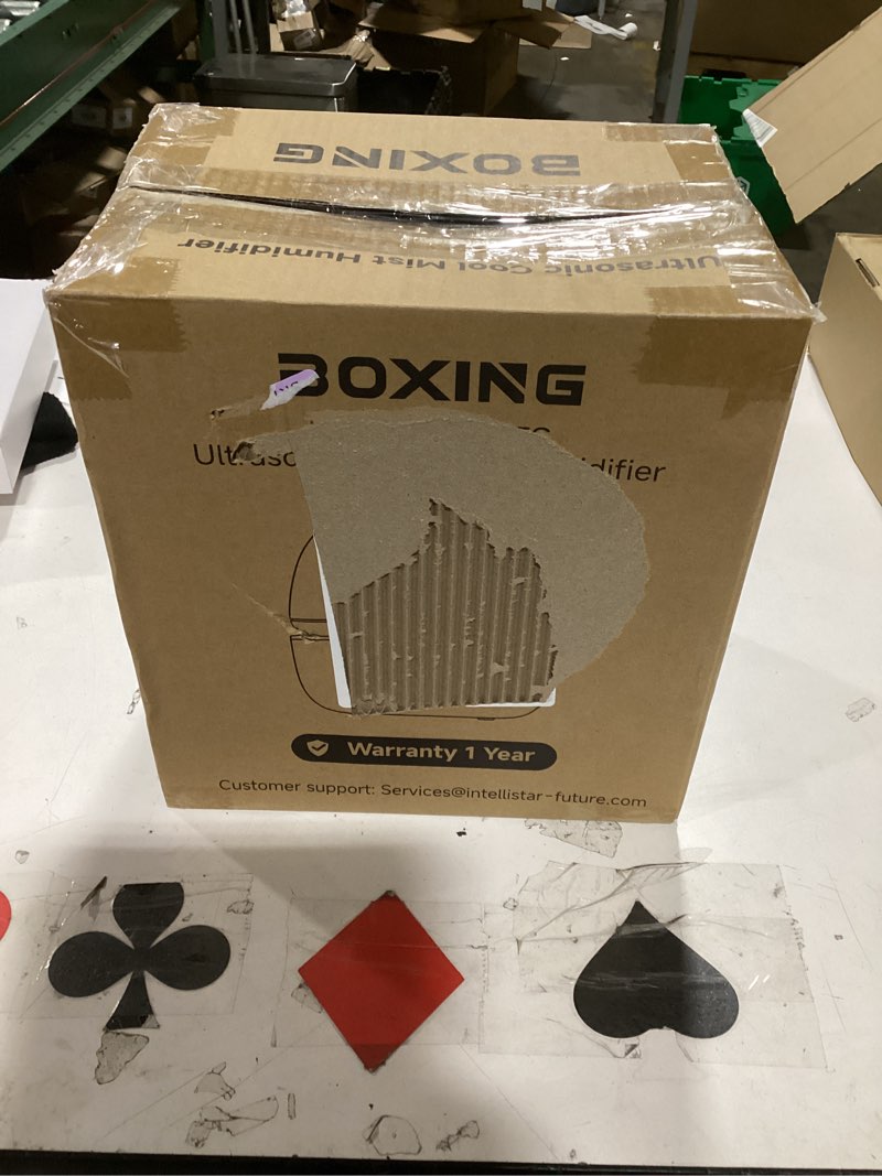 Condition photo showing Good Condition for BOXING 3L Cool Mist Humidifier, Ultra Quiet 20dB for Bedroom, Baby & Office, Top Fill Air Humidifier