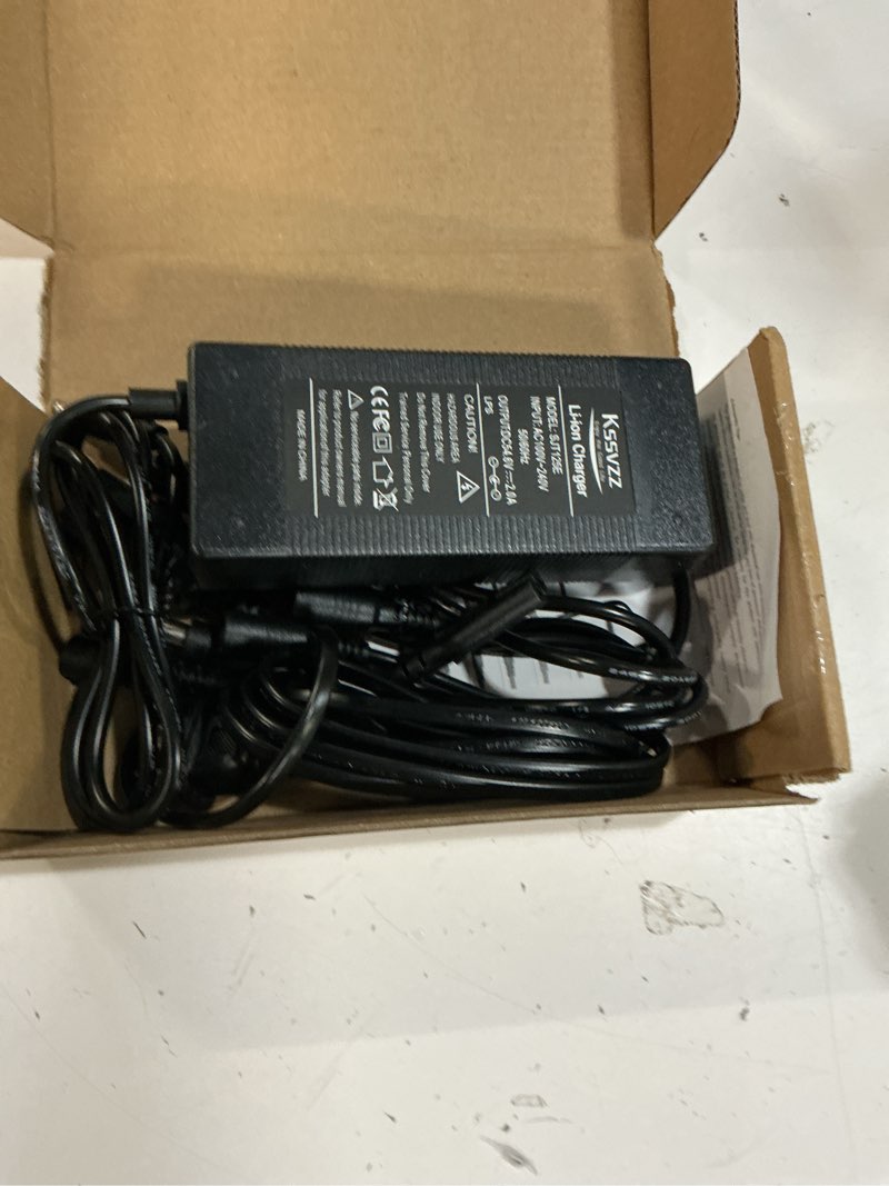 Condition photo showing Good Condition for kssvzz 54.6v 2a fast battery charger with 6 plugs - universal replacement charger for 48v lithium battery, compatible with jetson, gotrax, razor, ninebot, segway, swagtron, hiboy