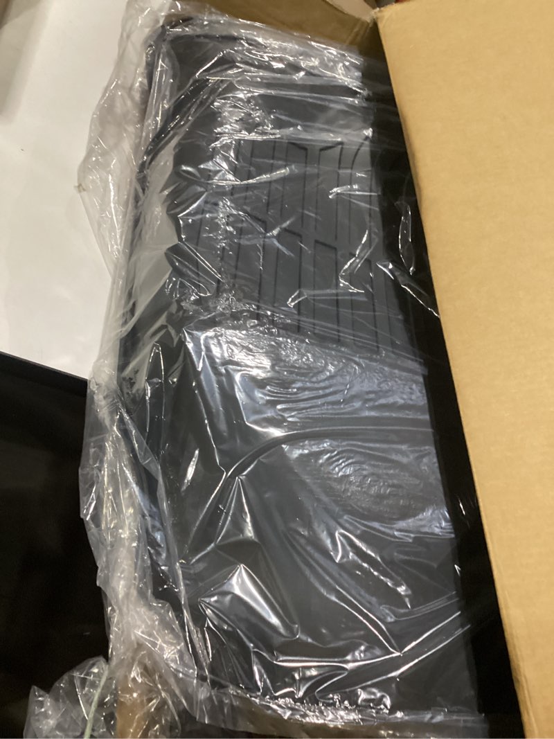 Condition photo showing New/Like New for binmotor-floor mats & cargo liner for ford expedition max 2021-2026 (only for 8 seats with 2nd row bench seat), tpe all weather car mats for expedition max accessories cargo trunk mat 1) car mats for ford expedition max 8 seats (2021-2026)