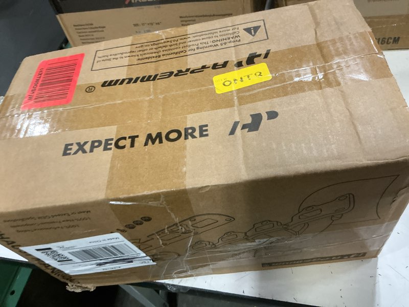 Condition photo showing New/Like New for a-premium [v6 3.8l] right side engine exhaust manifold w/gasket & heat shield compatible with jeep jk series wrangler 2007 2008 2009 2010 2011