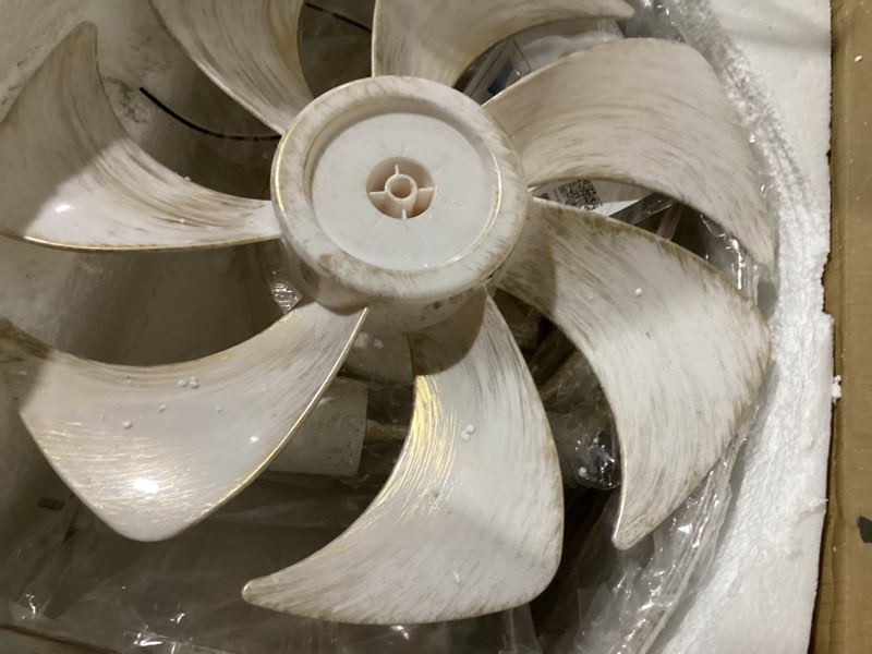 Condition photo showing As Is for celing fan