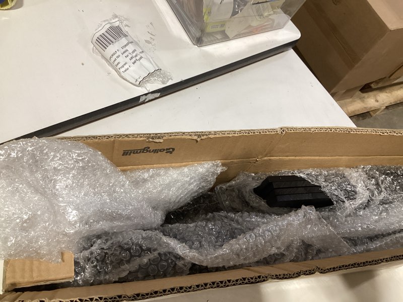 Condition photo showing Good Condition for 55 inch/4.58 ft h wooden mailbox post with planter box for outside decorative post flower box(not included mailbox)(black)