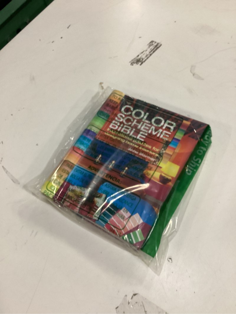 Condition photo showing As Is for The Color Scheme Bible: Inspirational Palettes for Designing Home Interiors