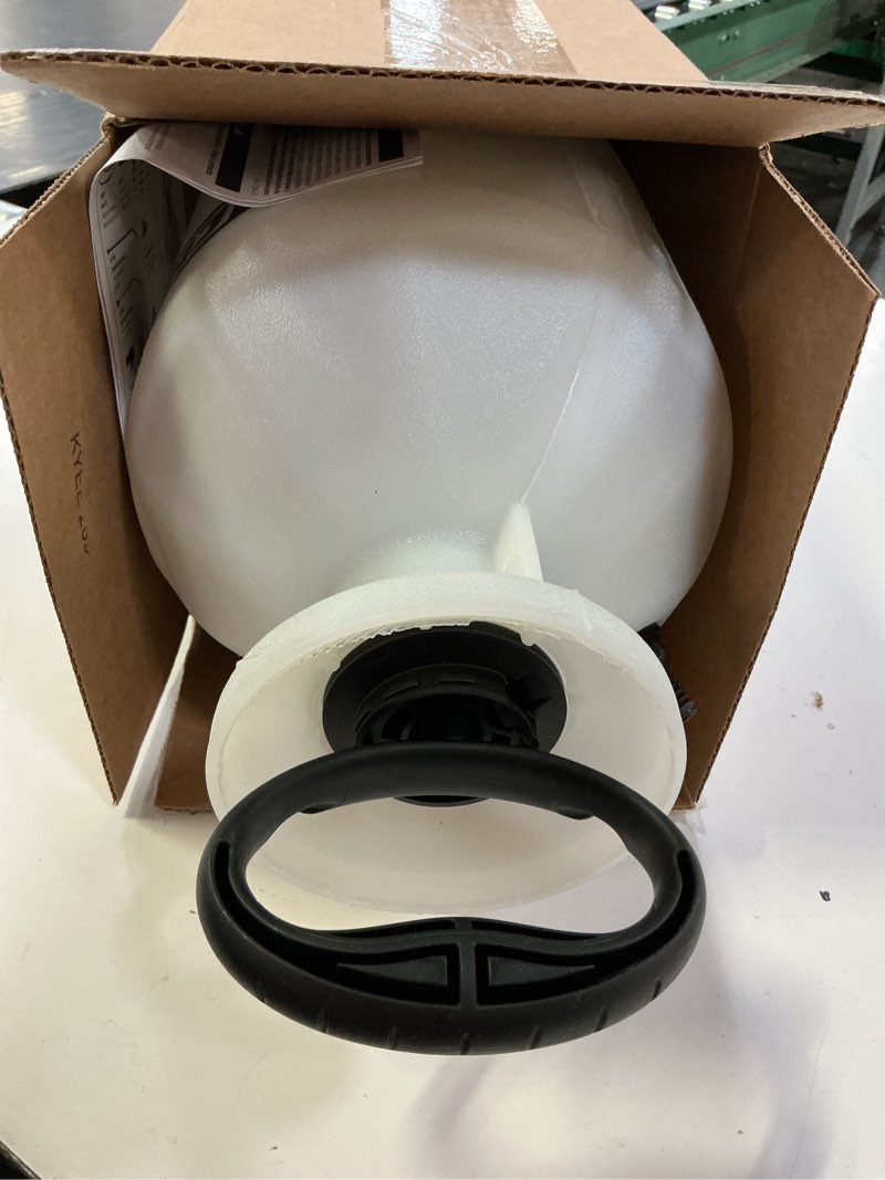 Condition photo showing Good Condition for chapin 20005 pump sprayer, 2?gallon, lawn & garden, translucent poly tank, funnel?top, surespray anti?clog filter, adjustable cone nozzle & 34" hose for fertilizer, weed & pest application 2-gallon sprayer