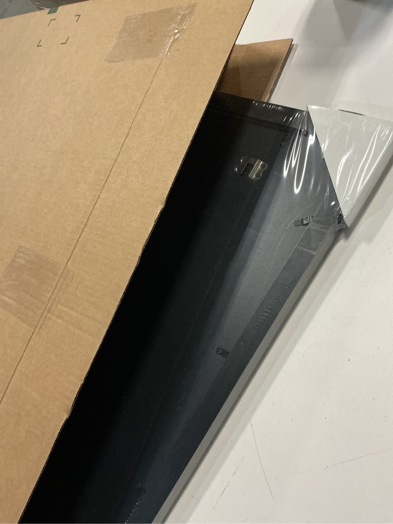 Condition photo showing Good Condition for amazon basics rectangular wood poster frame, 18" x 24", black