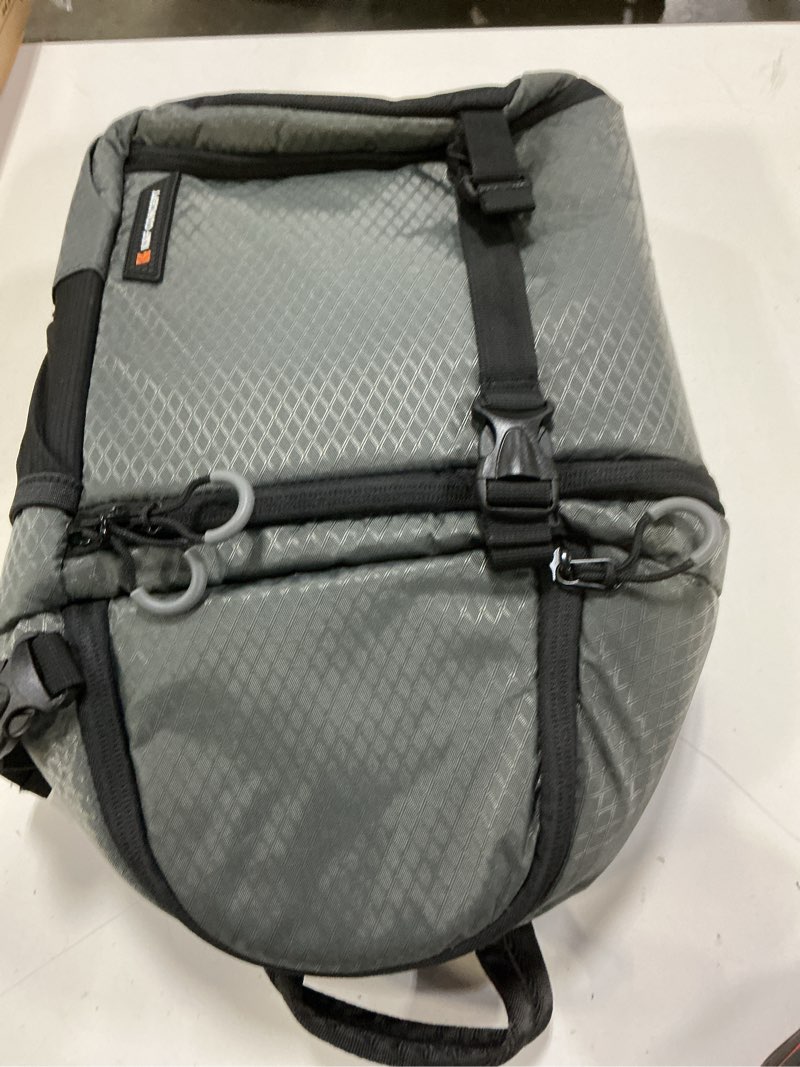 Condition photo showing Good Condition for k&f concept camera sling bag crossbody bag camera shoulder backpack dslr/slr/mirrorless photography bags compatible with canon/nikon/sony/fuji/gopro/dji grey medium