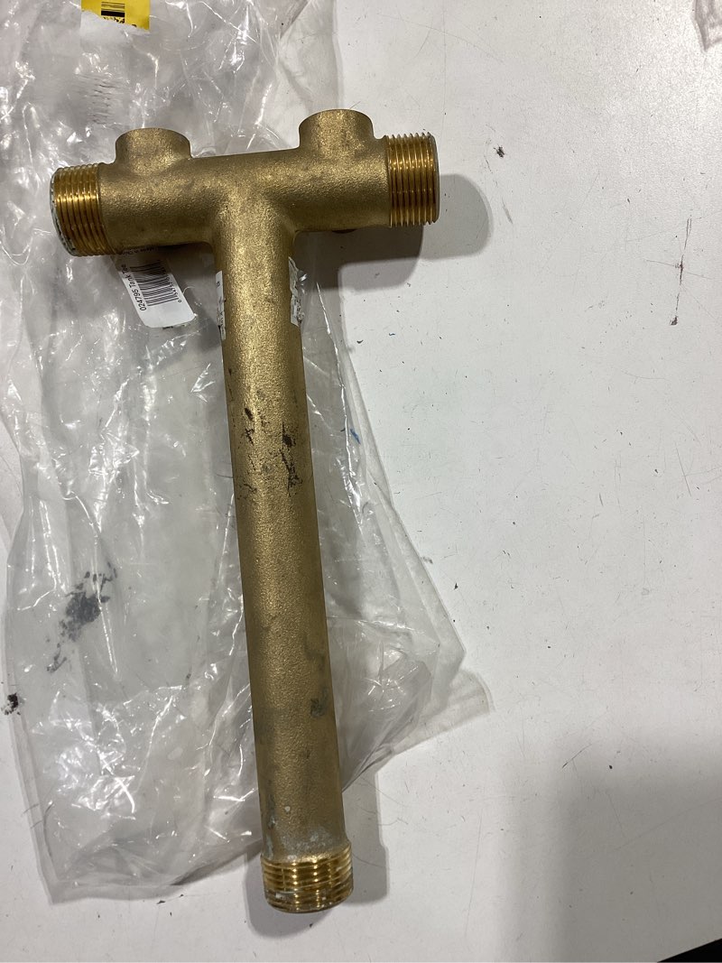 Condition photo showing As Is for star water systems brass tank tee