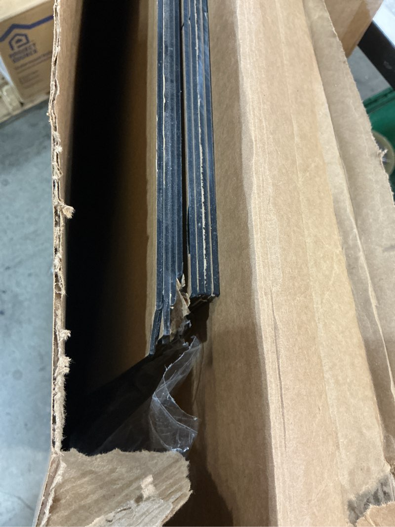 Condition photo showing As Is for kinlink 24x36 plexiglass sheets 1/8 inch thick - 3mm black cast acrylic sheet, plastic board polycarbonate sheet for diy project, craft, table top, acrylic sign and wedding invitation 4 pack 24x36 black 4