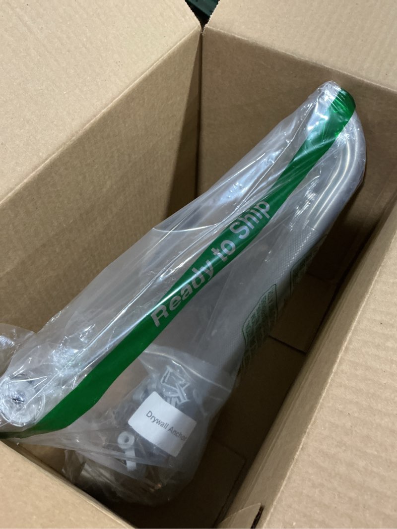 Condition photo showing Good Condition for grab bars for shower, 1 pack 12-inch anti slip shower handles for elderly, safety shower grab bar, stainless steel handicap grab bars for bathroom,toilet (brushed nickel, 1" diameter) brushed nickel 12 inch 1