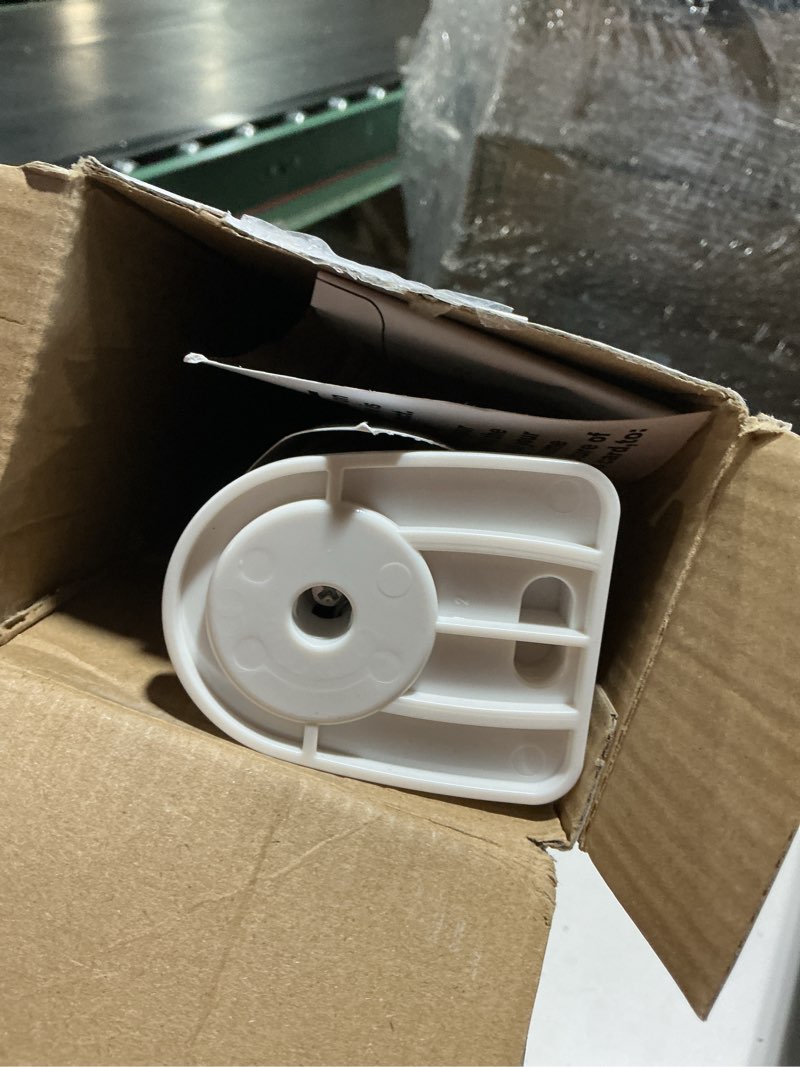 Condition photo showing As Is for retractable baby gates no drilling, probebi retractable dog gate for the house extends to 54" wide 33" tall, gates for baby indoor, stair gate for outdoor, staris, hallways, doorways, deck, porch a-white 33" tall x 54" wide-no drilling