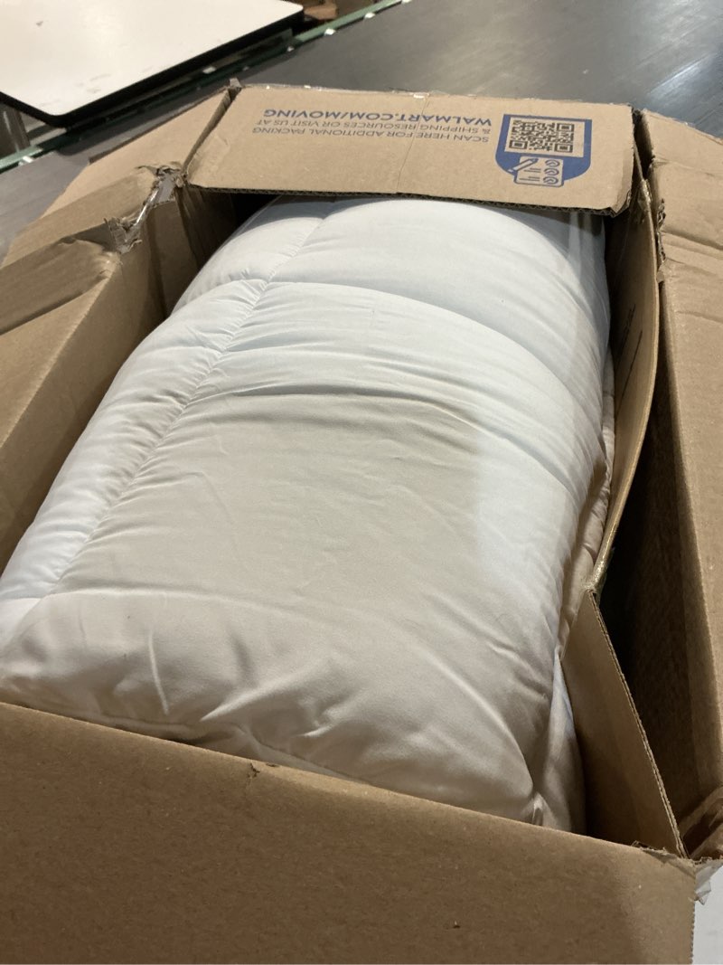 Condition photo showing Good Condition for CYMULA Full Size Mattress Topper - Extra Thick Cooling Mattress Pad Cover for Back Pain - Soft Mattress Protector Firm Bed Topper Pillow Top with 8-21 Inch Deep Pocket 3D Snow Down Alternative Fill White Full