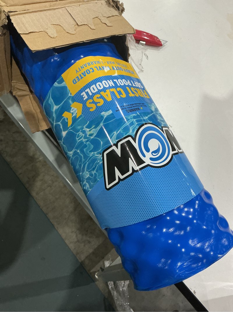 Condition photo showing Good Condition for wow world of watersports first class foam pool noodles for swimming and floating, pool floats, lake floats blue swim noodles