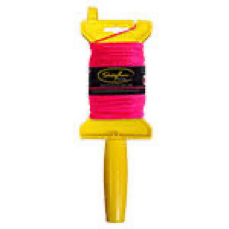 Stringliner 11409 Original Mason’s Line Reels Stringliner® Original TWISTED FL PINK 270' (4 Pack)