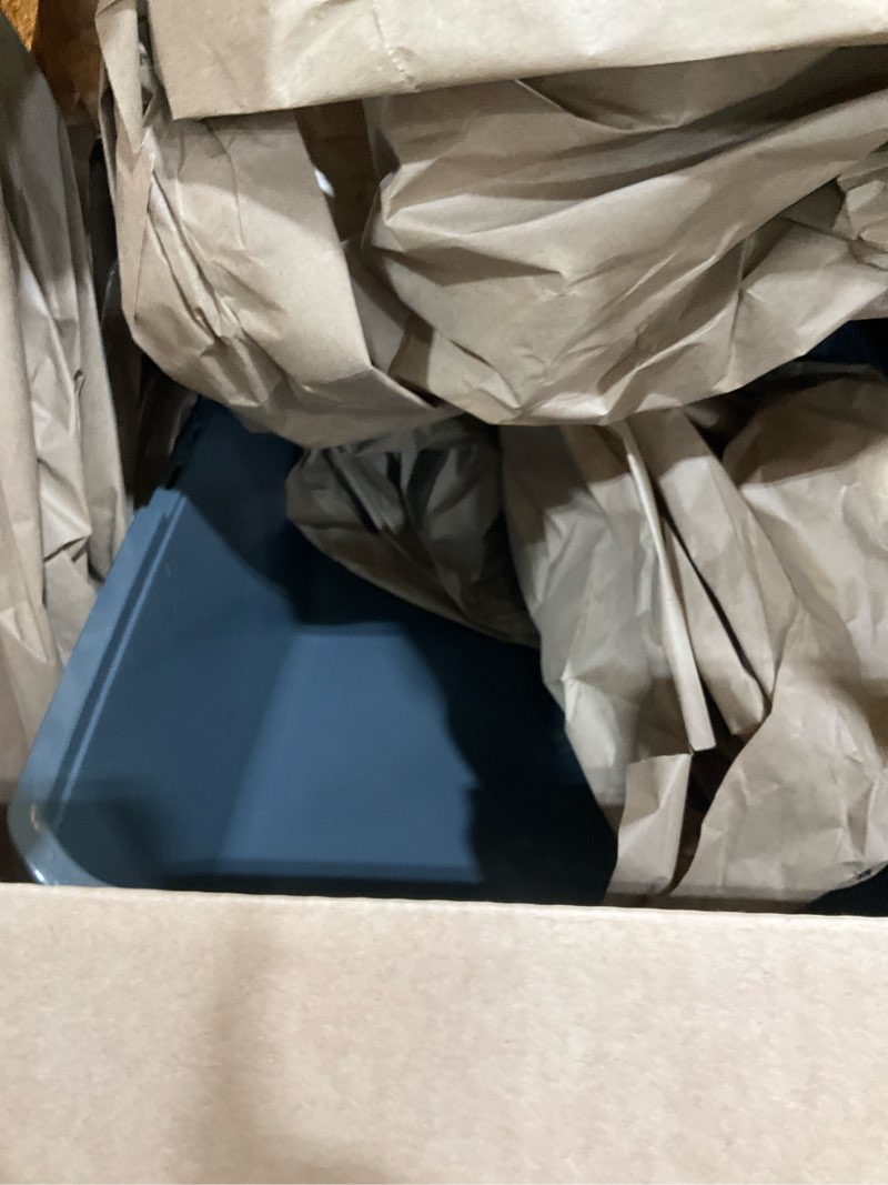 Condition photo showing Good Condition for catit airsift litter pan large – covered cat litter box with dual-action odor control leak preventing design – includes filter pad, easy to clean, reduces litter tracking - 22.4” l x 18.3” h x 15.3” w white/gray large (54.5 x 41.5 x 46 cm)