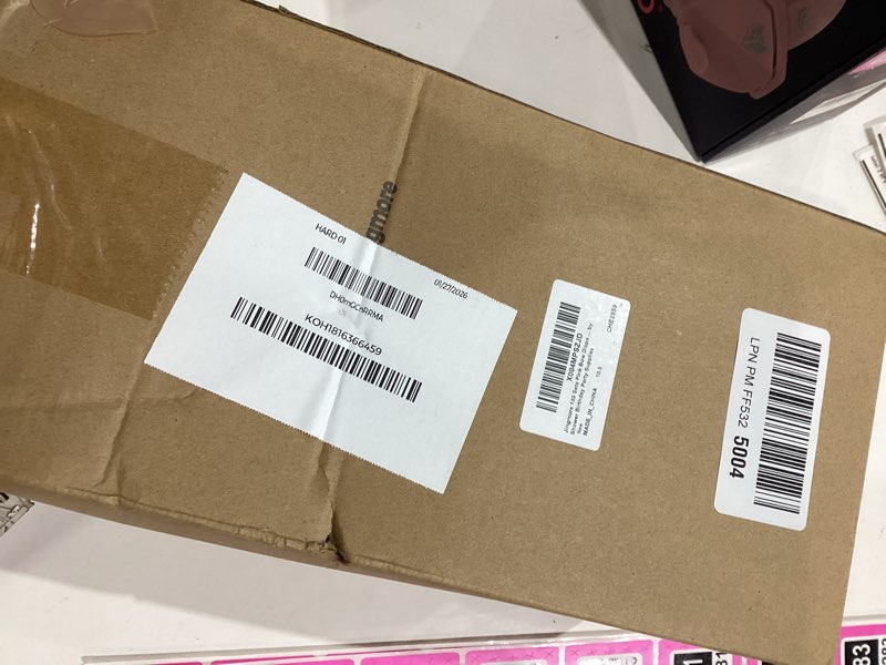 Condition photo showing Good Condition for Jingmore 100 Sets Pink Bow Disposable Coffee Cups with Lids and Sleeves, 8oz Coquette Bowknot Drinki