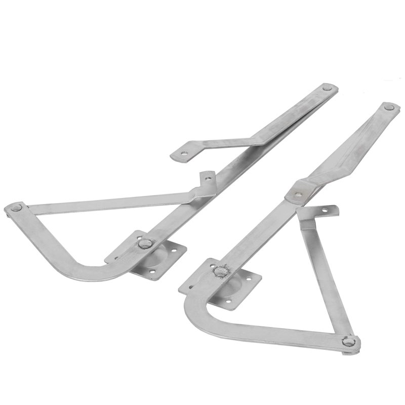 HECASA 55-2 Attic Ladder Spreader Hinge Arms Replacement Counter Balance Arms Hinge Kit Compatible w
