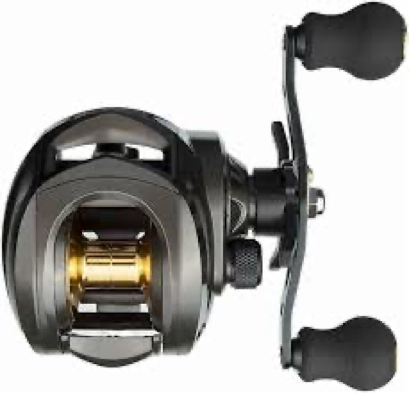 Baitcasting Reels, 8KG Max Drag Baitcaster Reels, 7.2:1 Gear Ratio Fishing Baitcasting Reel, 3+1BB S