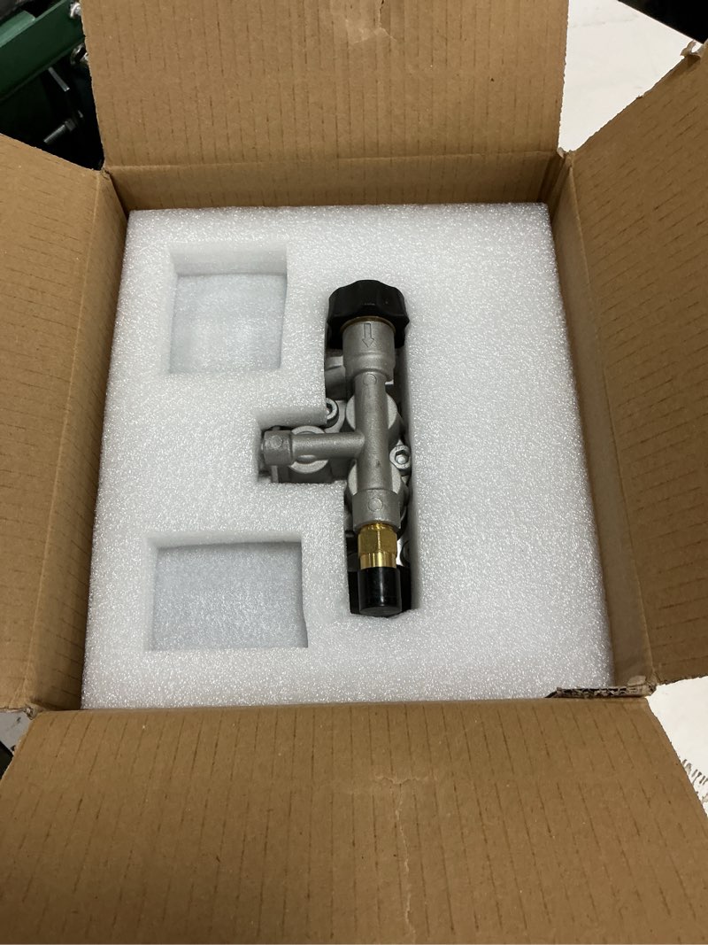 Condition photo showing Good Condition for yamatic 7/8" shaft vertical pressure washer pump rear inlet/outlet 3000 psi @ 2.5 gpm replacement pump for power washers, compatible with 308653045, 308653052, 308653078, gcv190 and more rear inlet 3000psi