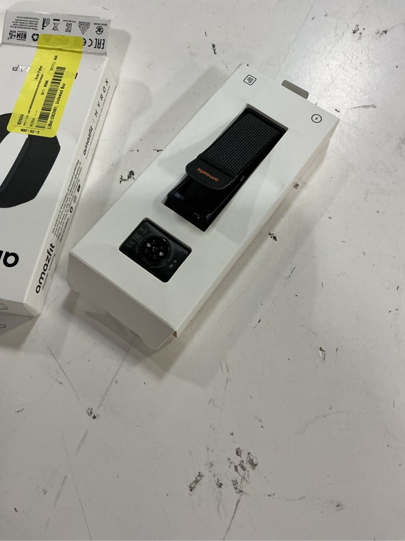 Condition photo showing Good Condition for amazfit helio strap fitness tracker wristband, 24/7 activity & sleep tracker with heart rate, 10 days battery, 27 sports modes, strength training, hyrox race, subscription free for android & iphone