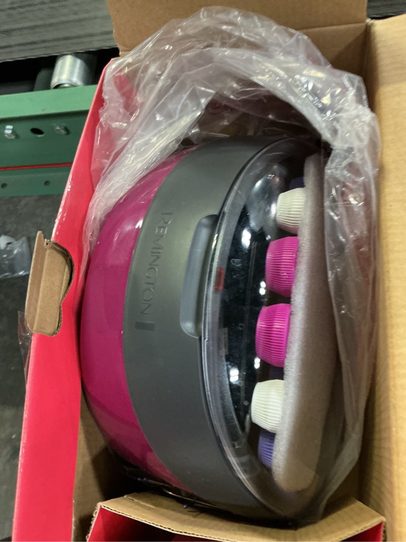 Condition photo showing Good Condition for remington ionic conditioning hair setter, 20 velvet hair rollers, 6 large (1¼”), 10 medium (1"), 4 small (¾”), blowout style hair curlers pink 1 count (pack of 1)