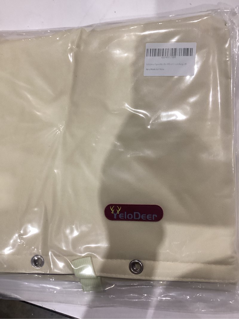 Condition photo showing New/Like New for Backflow Preventer Insulation Cover, 14" W x 26" H YeloDeer Reusable Waterproof Sprinkler Valve Cover with Aluminum Foil, Outdoor Well Pump Cover Insulated for Winter Freeze Protection. Beige-14"W x 26"H (1pc)