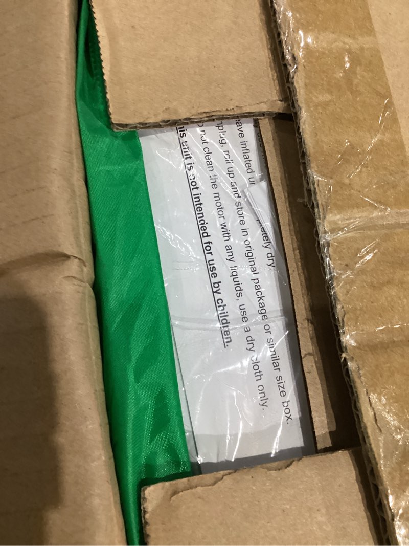 Condition photo showing New/Like New for 7 ft Inflatable Christmas Tree, LED Light up Xmas Tree Blow up Christmas Snowman Outdoor Decorations for Xmas Yard Garden Lawn Holiday Party