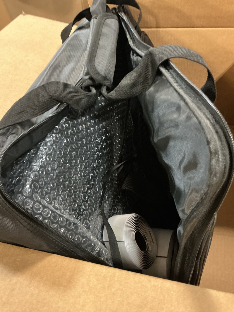 Condition photo showing Good Condition for SOYAN 18" x 11.8" Guitar Pedal Board with Power Supply Tray, Carry Bag & Mounting Tapes Included (Black, SPB-18S) 18” x 11.8” Black