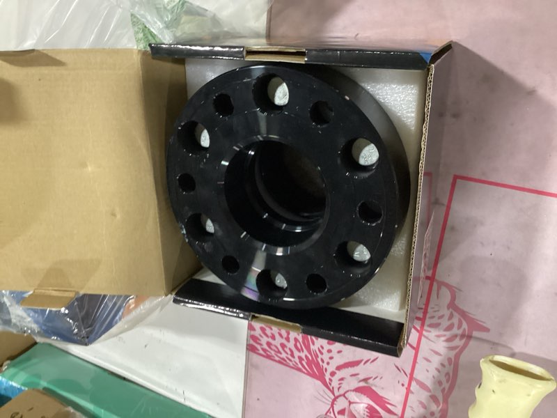 Condition photo showing Good Condition for ksp 6x5.5 wheel spacers for silverado sierra,1.5"(38mm) real forged spacers with 78.1mm hub bore m14x1.5 studs fit for tahoe avalanche express suburban sierra yukon 1.5"-6x5.5-4pcs black