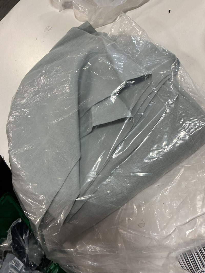 Condition photo showing Good Condition for european linen shower curtain, one size, mist