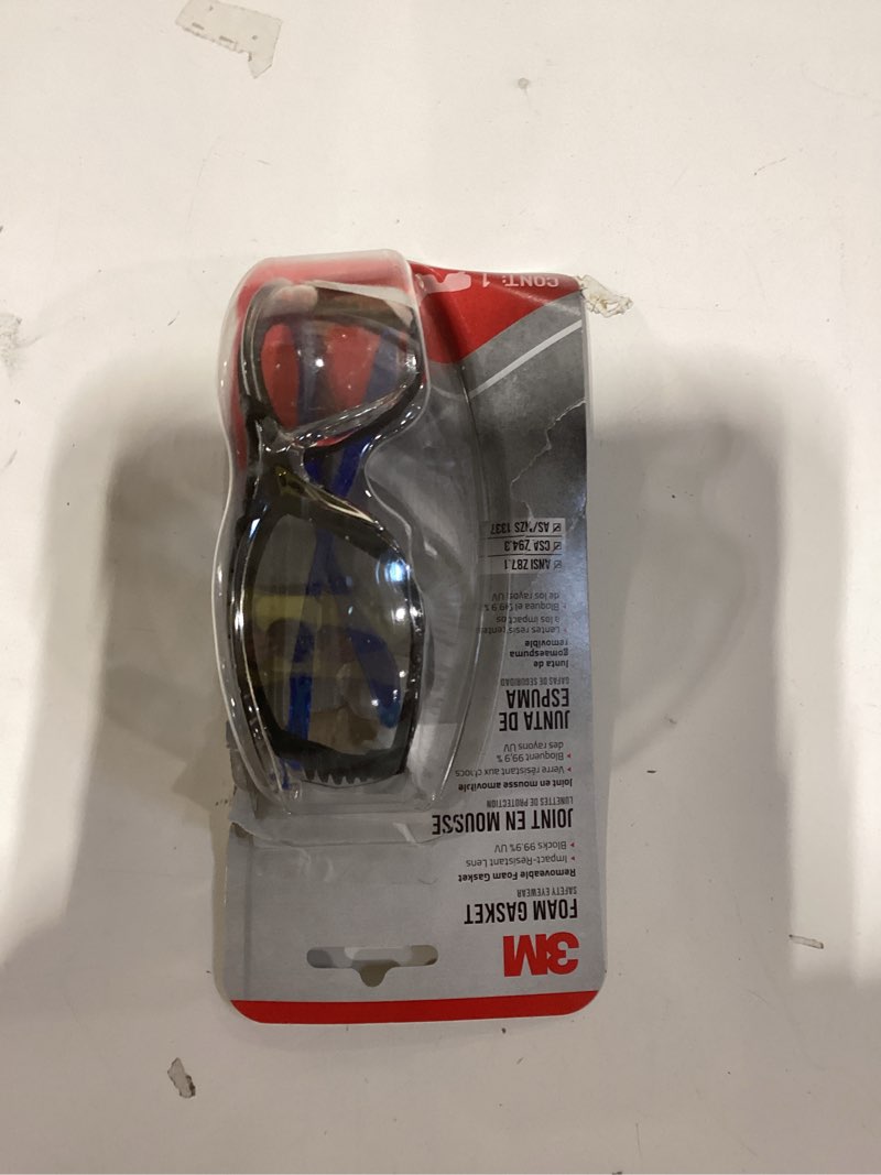 3M Gasket Plastic Safety Glasses