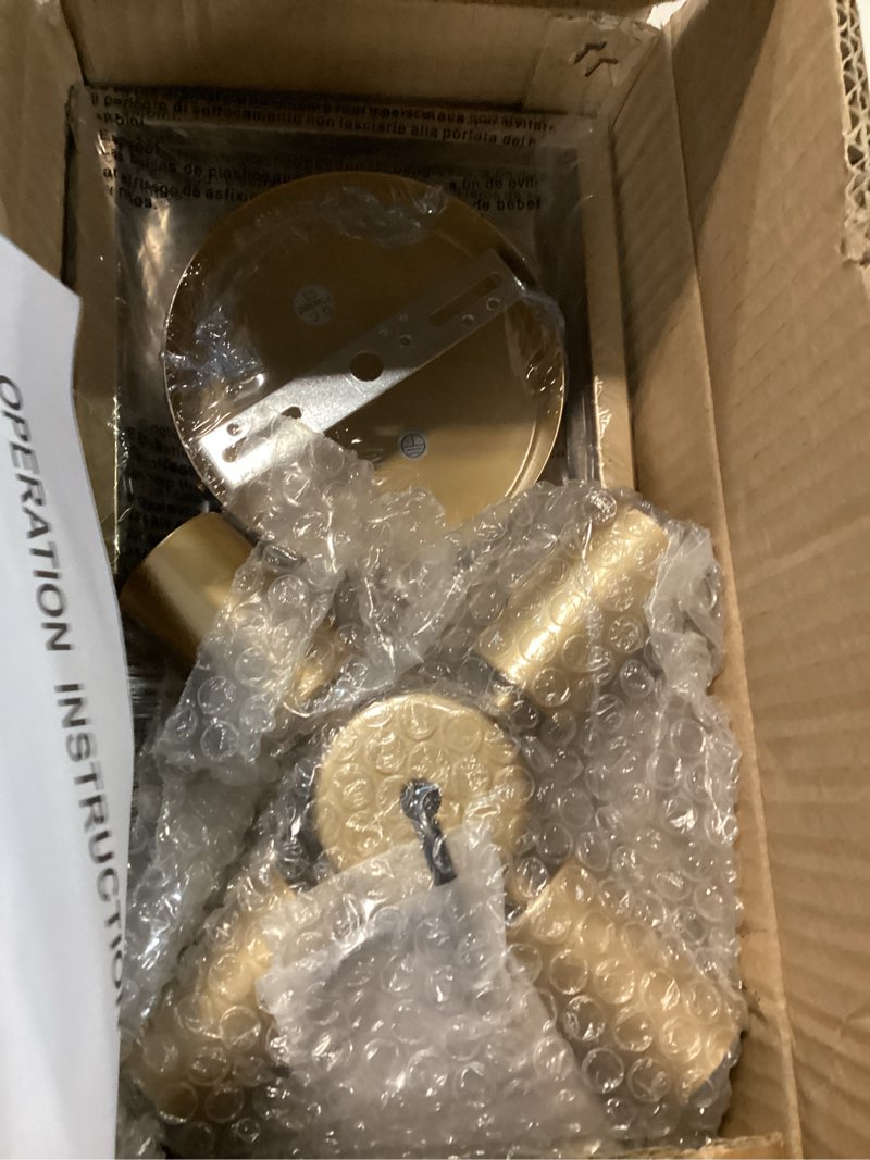 Condition photo showing Good Condition for ZGLAOJT 4-Lights Ceiling Light Gold Light Fixture Industrial Flush Mount Ceiling Light Farmhouse Chandelier Lighting for Kitchen Island Dining Room Bedroom Foyer Hallway Golds