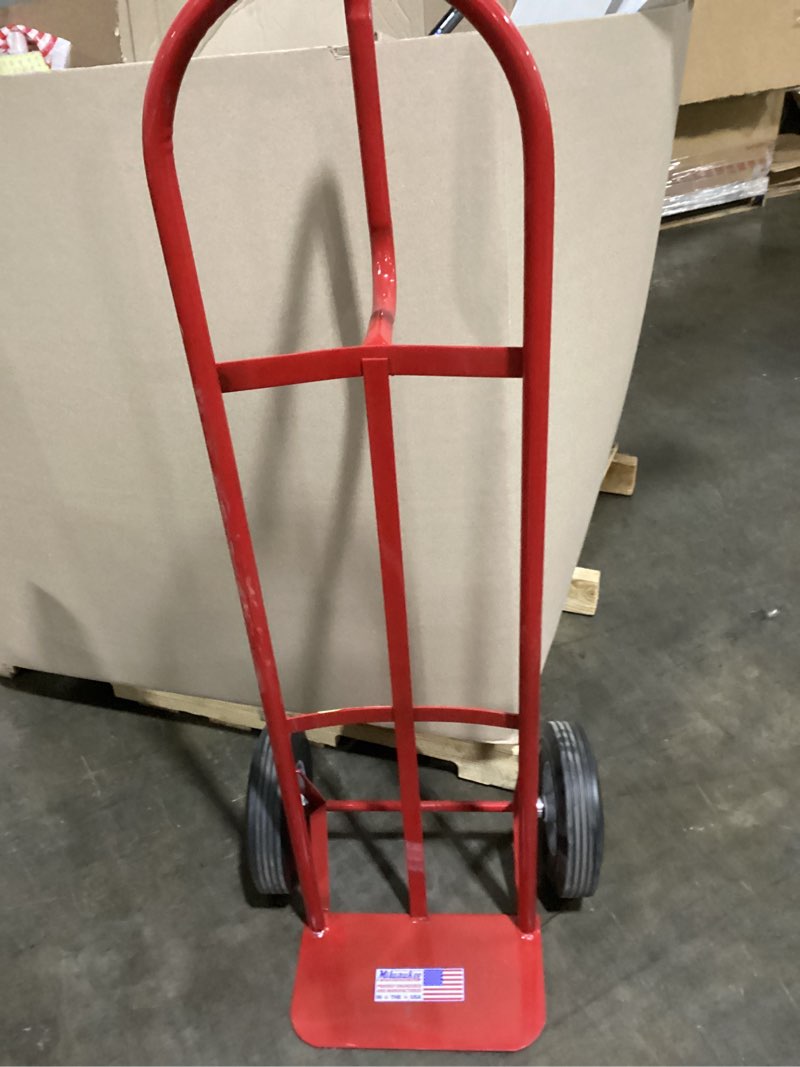 Condition photo showing Good Condition for milwaukee 800-lb capacity 2 -wheel red steel heavy duty hand truck