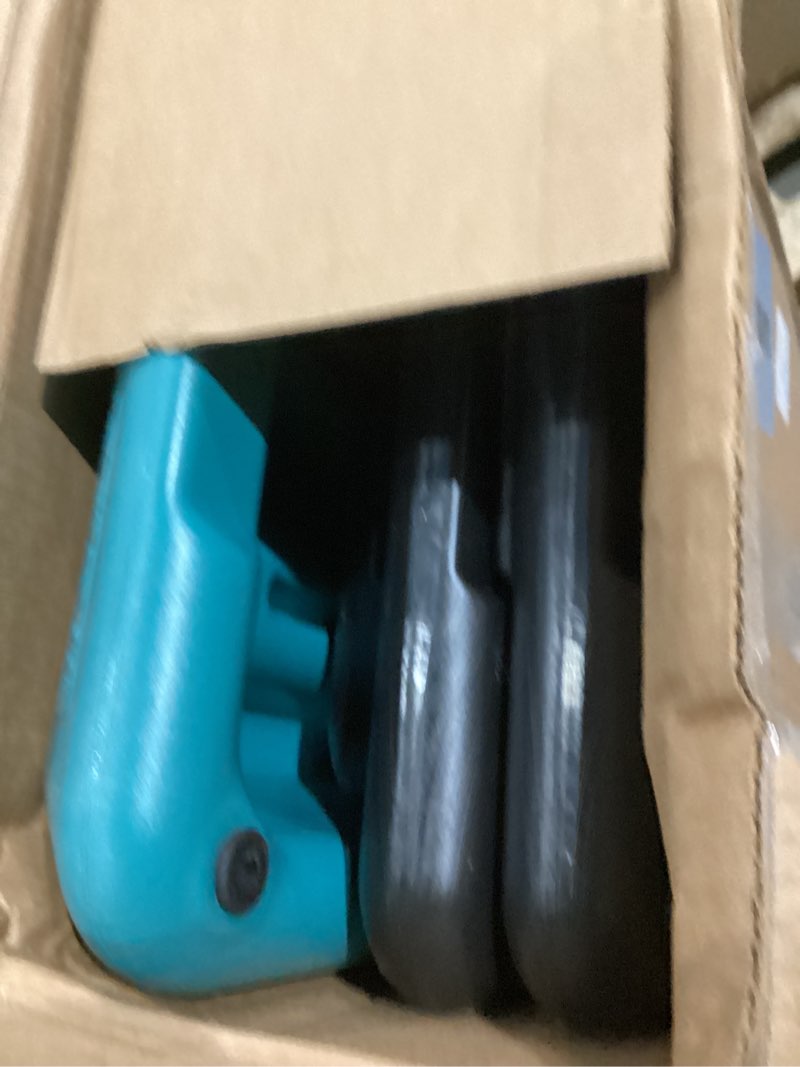 Condition photo showing As Is for The Original STEP Exercise Step Platform, Health Club Size Stepper for Exercise at Home with 4 Stackable Risers for Height Adjustments 4 Risers Teal