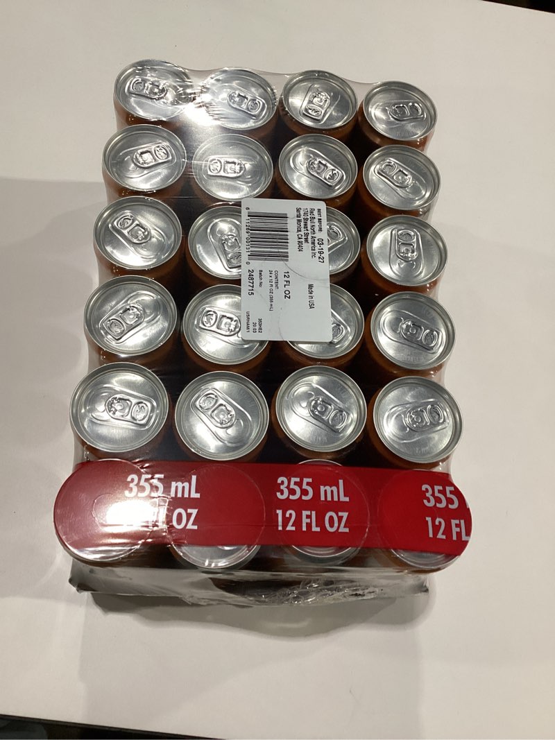 Condition photo showing New/Like New for Red Bull Amber Edition Strawberry Apricot Energy Drink, 12 Fl Oz, 24 Cans Strawberry Apricot 12 Fl Oz, 24pk, (1x24)