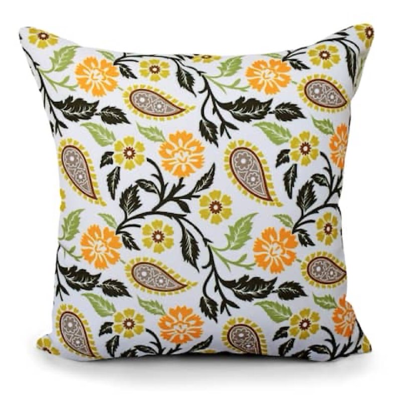 indoor outdoor waterproof throw pillows 18''x18'' with inserts for your patio furniture, chairs, indoor décor