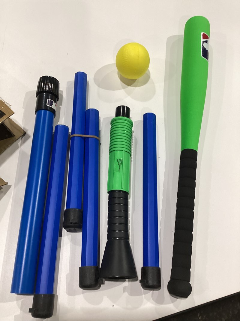 Condition photo showing Good Condition for Franklin Sports Youth Batting Tee - Adjustable Height Plastic Training Tee for Kids + Toddlers - 23\" to 33\" Inches, SIMILAR TO STOCK PHOTO 