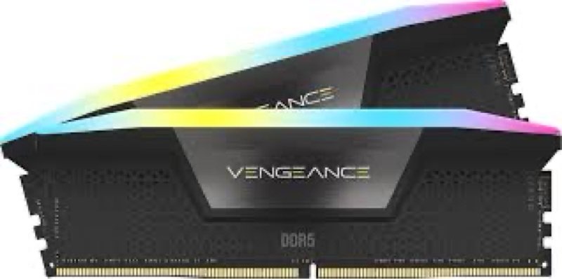 CORSAIR Vengeance DDR5 32GB (2x16GB) DDR5 6000MHz CL30 AMD Expo Intel XMP iCUE Compatible Computer M