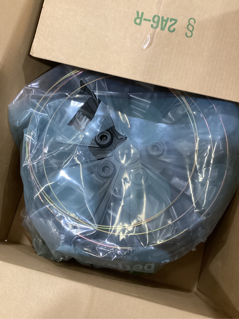 Condition photo showing Good Condition for Pilot Automotive WH138-15GB 15 Inch Spyder Black & Gunmetal Grey Universal Hubcap Wheel Covers For Cars - Set Of 4 - Fits Most Cars