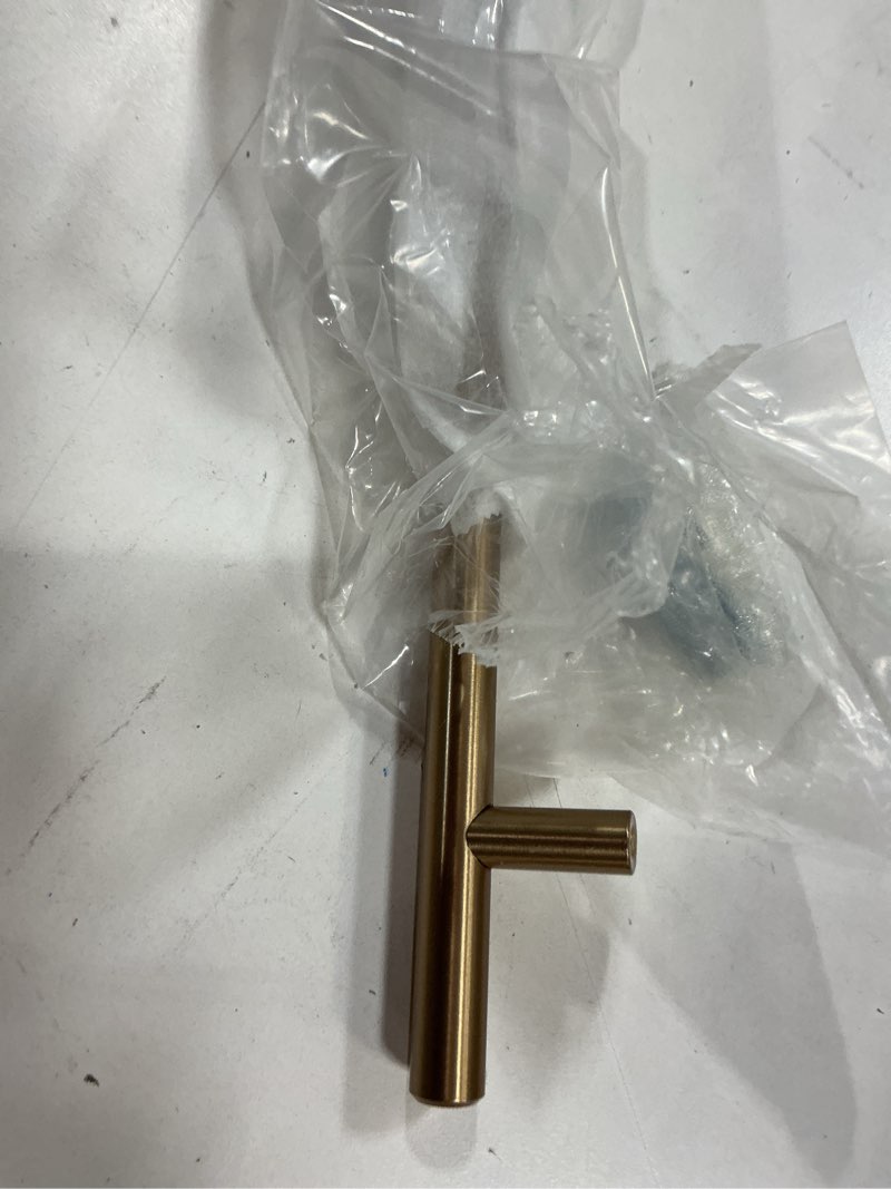 Condition photo showing Good Condition for amerock bp19018cz | bar pulls 25-3/16 inch (640mm) center-to-center champagne bronze cabinet pull | kitchen cabinet hardware | furniture hardware | drawer handle