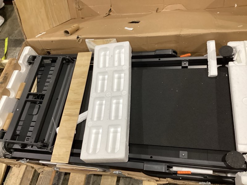 Condition photo showing New/Like New for vitalwalk foldable treadmill with auto incline, commercial wide running belt, 10mph, 3.5hp brushless, walking pad treadmill for home, auto folding, no installation, 350lbs capacity, app 18"x48"