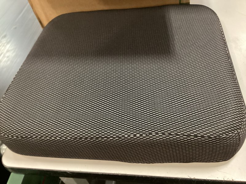 Condition photo showing New/Like New for ifoam gel infused memory foam layer wheelchair cushion - seat cushion for wheelchair-office chair, kitchen chair-pressure sore and tailbone pain relief-high dense polyfoam base (black, 18×16×3 inch) black 18×16×3 inch
