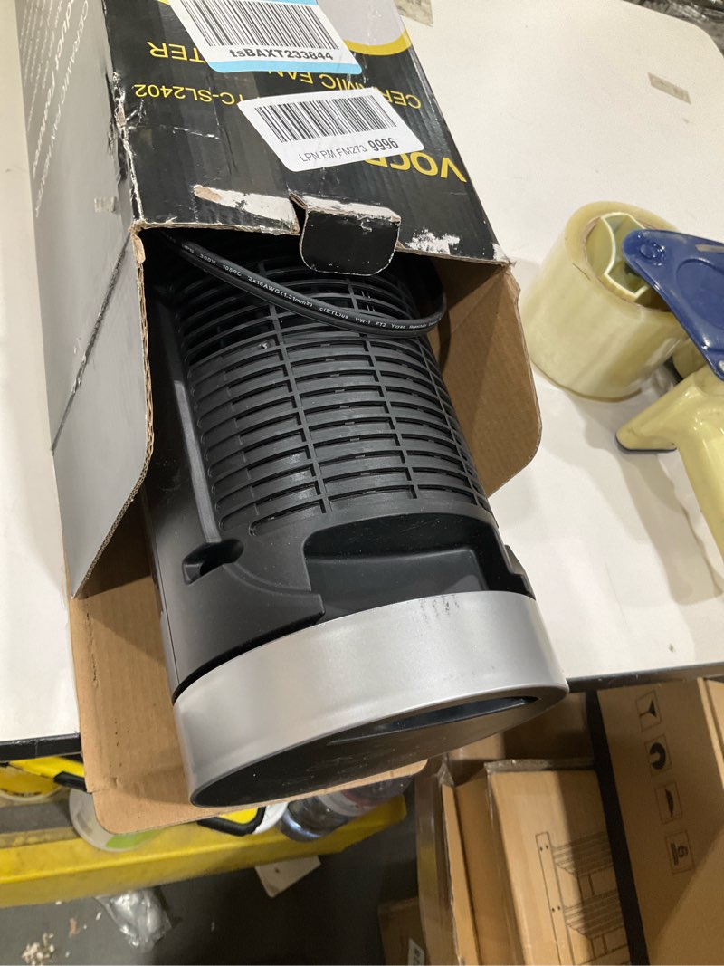 Condition photo showing Good Condition for Space Heater for Indoor Use with Remote - 70° Oscillating Tower Electric Heater, 24 Inchs, 12H Timer, 1500W Quiet PTC Ceramic Heating with Thermostat, Fast Safety Heat for Office, Home, Bedroom