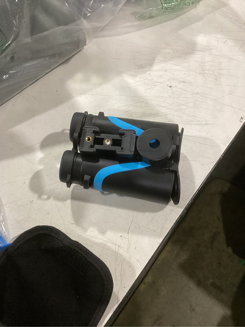 Condition photo showing Good Condition for 15x55 uhd binoculars for adults high powered with phone adapter - large view, bak4 prism, waterproof, lightweight for bird watching, hunting, cruise, travel, camping (blue)