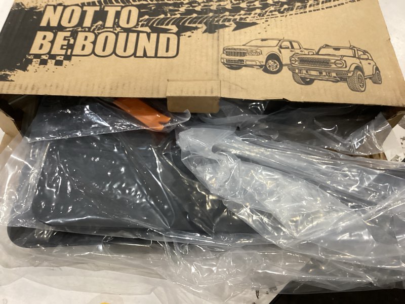 Condition photo showing Good Condition for Mabett Mud Flaps for Ford Maverick 2026 2025 2024 2023 2022 Accessories, Flexible Material, All-Weather Fender Front & Rear Mud Guards Splash 4PCS?Not Fit Lobo Model?