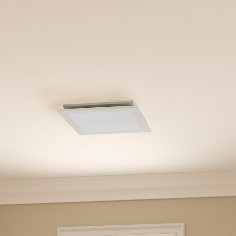 Utilitech Ventilation fan 1.5-Sone 100-CFM White Decorative Lighted