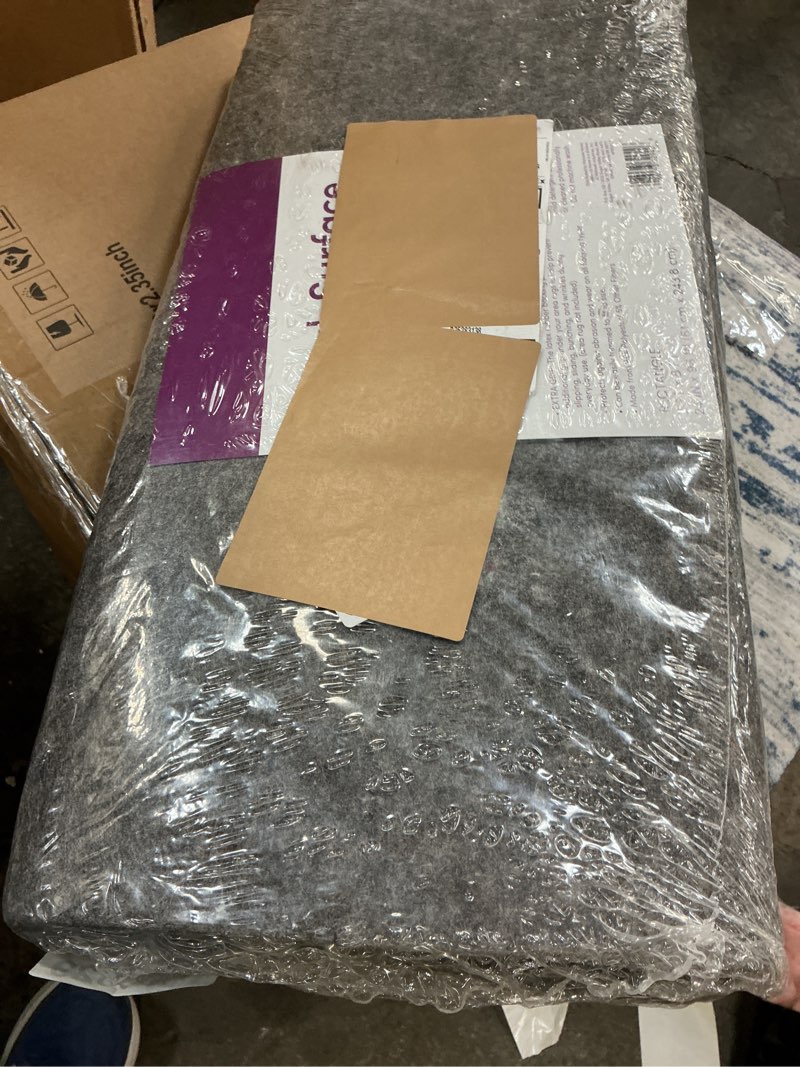 Condition photo showing Good Condition for mohawk home 2' x 8' non slip rug pad gripper 1/4 thick dual surface felt + rubber gripper - safe for all floors