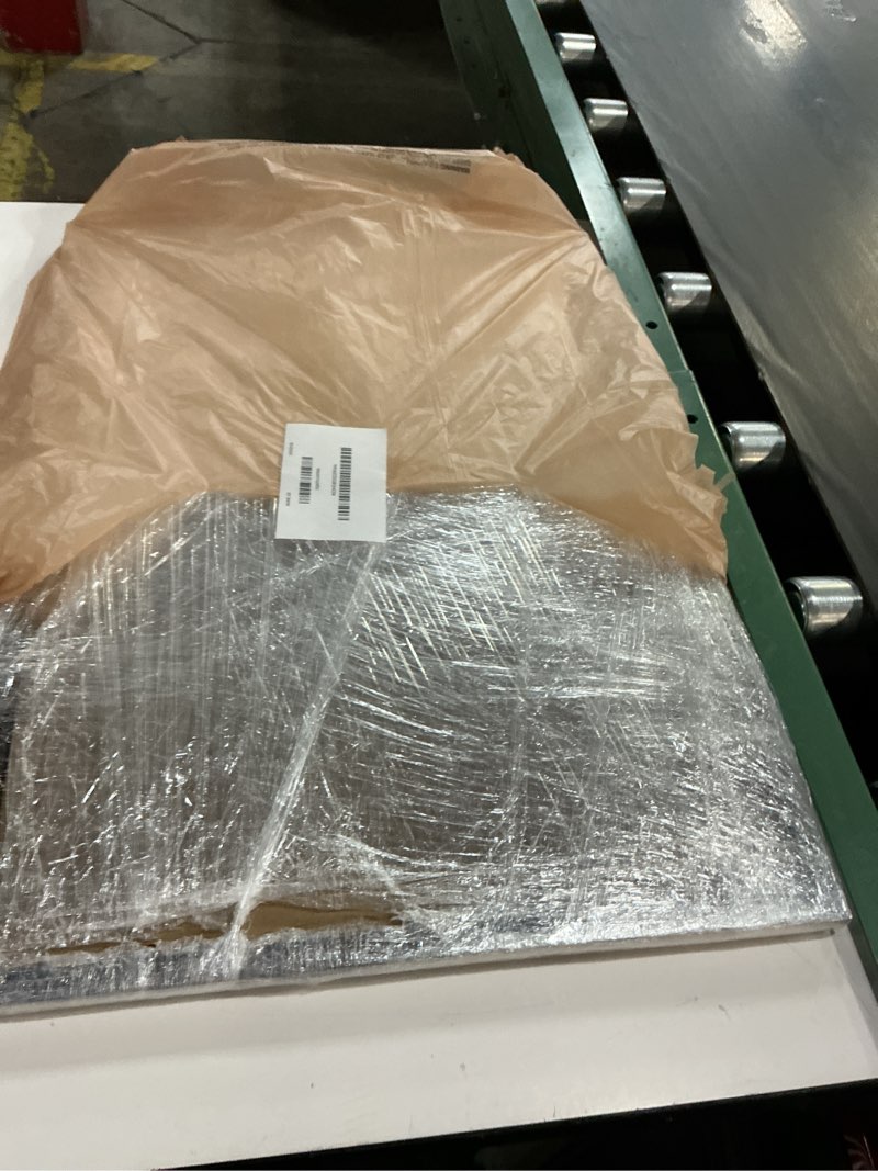 Condition photo showing As Is for KTKDE A2 Picture Frame Walnut Woodgrain Display 16.5x23.4 inch Poster Frames Vertical & Horizontal Wall Hanging Large Picture Frame for Photos and Artwork - Perfect for best gifts and Home Decor Walnut A2-1Pack