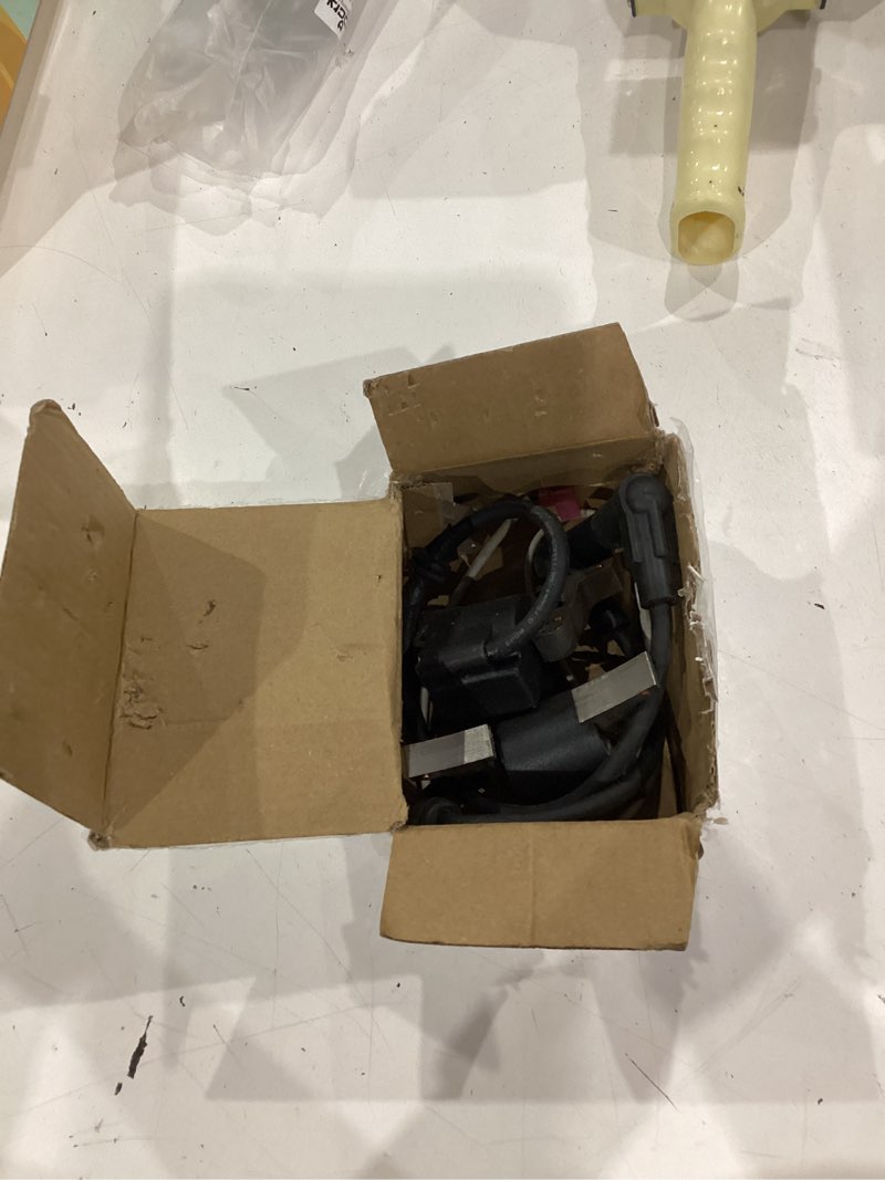 Condition photo showing As Is for 0g3324bsrv 0k63030srv ignition coil module 2 pack compatible with generac gtv760 gtv990 gtv-760 gtv-990 25 & 27 hp engines replaces 0g3224ta 0d4686 ignition coil